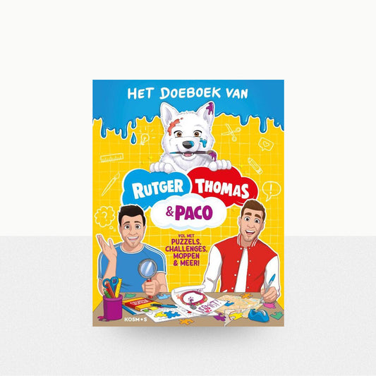 Vink, Rutger & Grinsven, Thomas van - Het doeboek van Rutger, Thomas & Paco