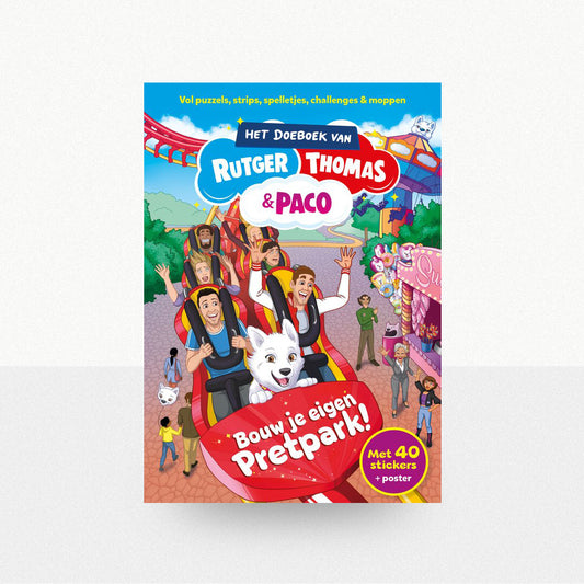 Vink, Rutger & Grinsven, Thomas van - Het doeboek van Rutger, Thomas & Paco: Bouw je eigen pretpark!