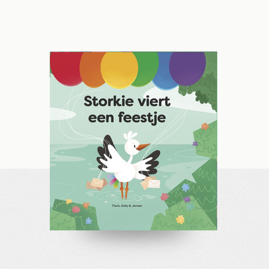 Dorgelo, Floris - Storkie viert een feestje