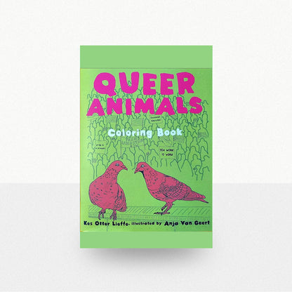 Lieffe, Kes Otter - Queer Animals Coloring Book