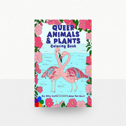 Lieffe, Kes Otter - Queer Animals and Plants Coloring Book