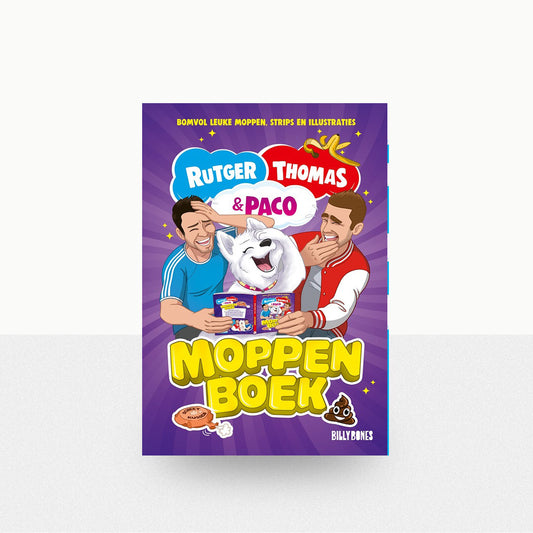 Vink, Rutger & Grinsven, Thomas van - Het Moppenboek van Rutger, Thomas en Paco