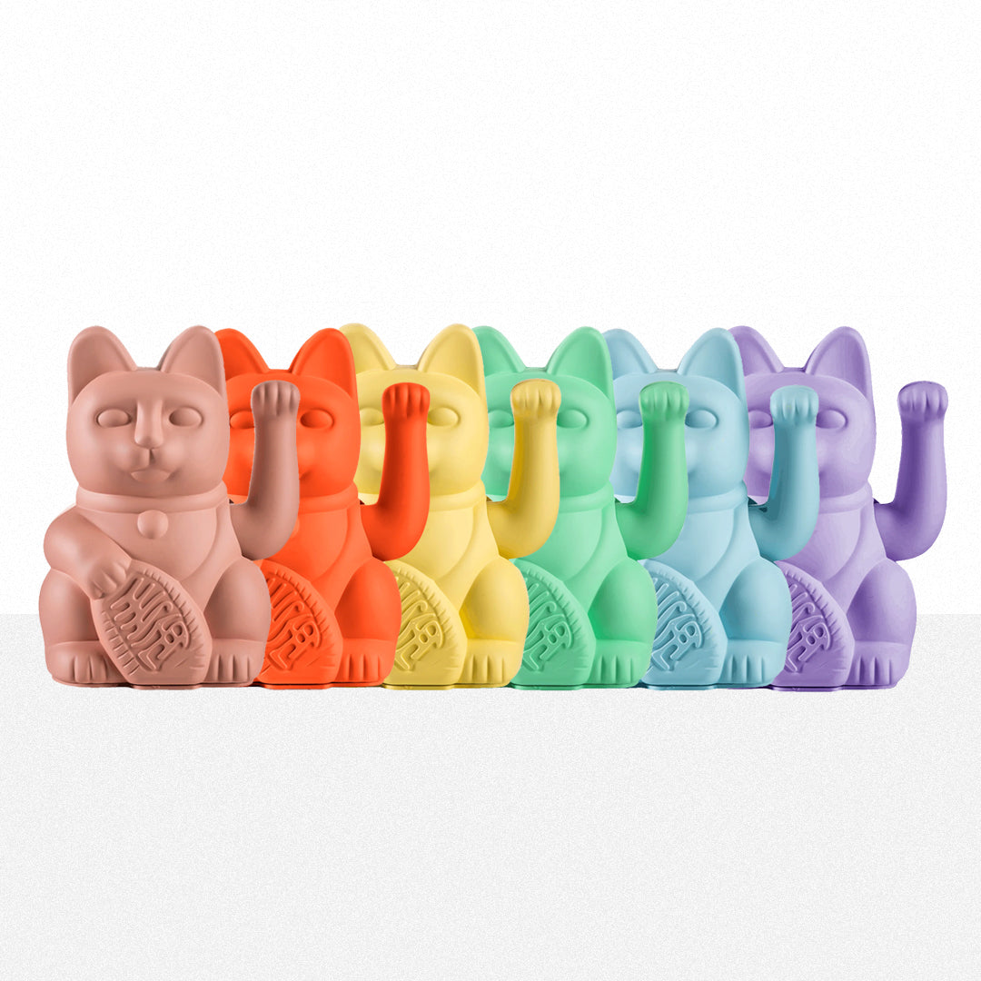 Rainbow Maneki Neko