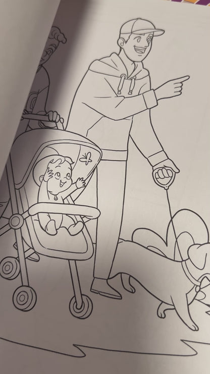 LGBTQ Kids Coloring Book