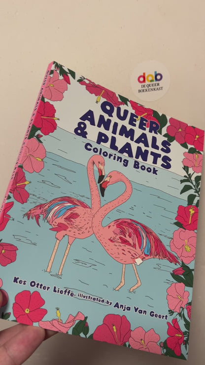 Lieffe, Kes Otter - Queer Animals and Plants Coloring Book